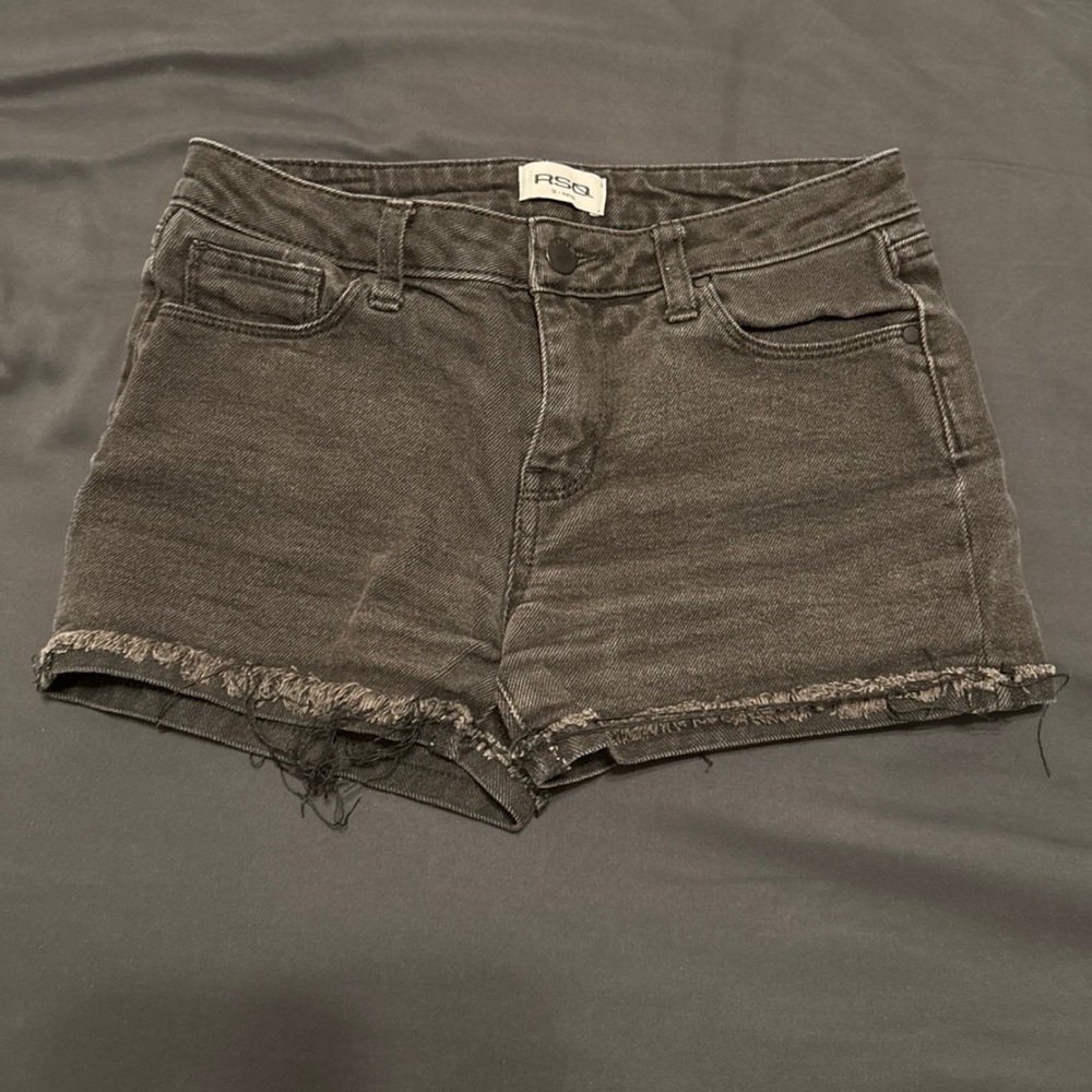 American Eagle Outfitters Women's Dark Gray Jean Shorts